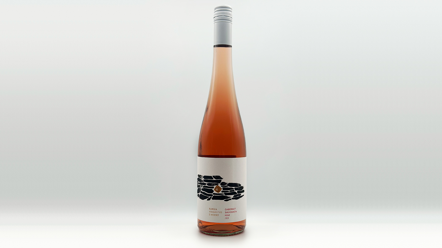 Víno Rariga Cabernet Sauvignon rosé 2023, ružové polosuché víno